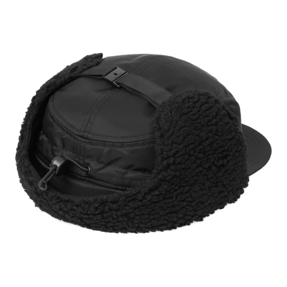 Back of Carhartt Oltera Ear Guard Cap Black
