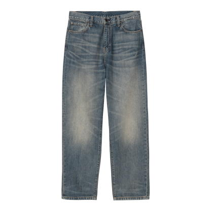 Aaron Pant Camano Denim Blue Worn Used Wash