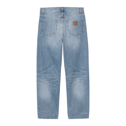 Carhartt WIP Aaron Pant Camano Denim Blue Burst Washed