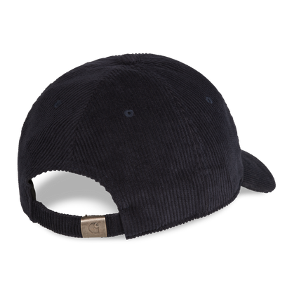 Harlem Corduroy Cap Navy White