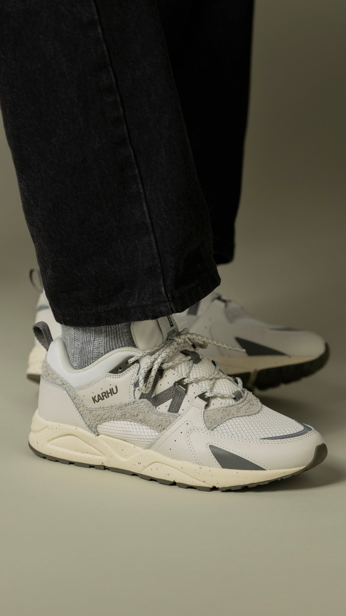 Fusion 2.0 Trainers Blanc De Blanc / Hematite