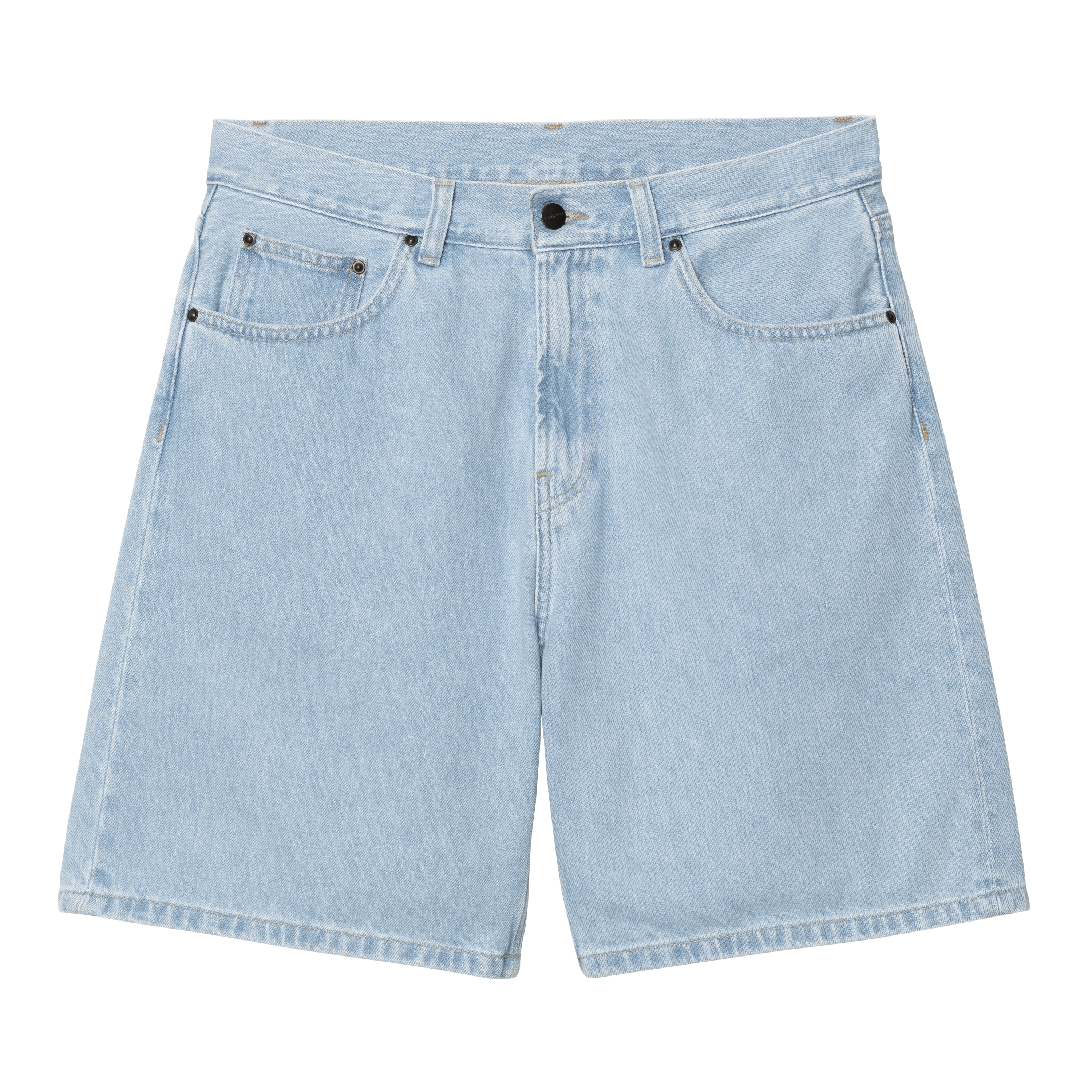 Nolan Denim Shorts Bleached Blue