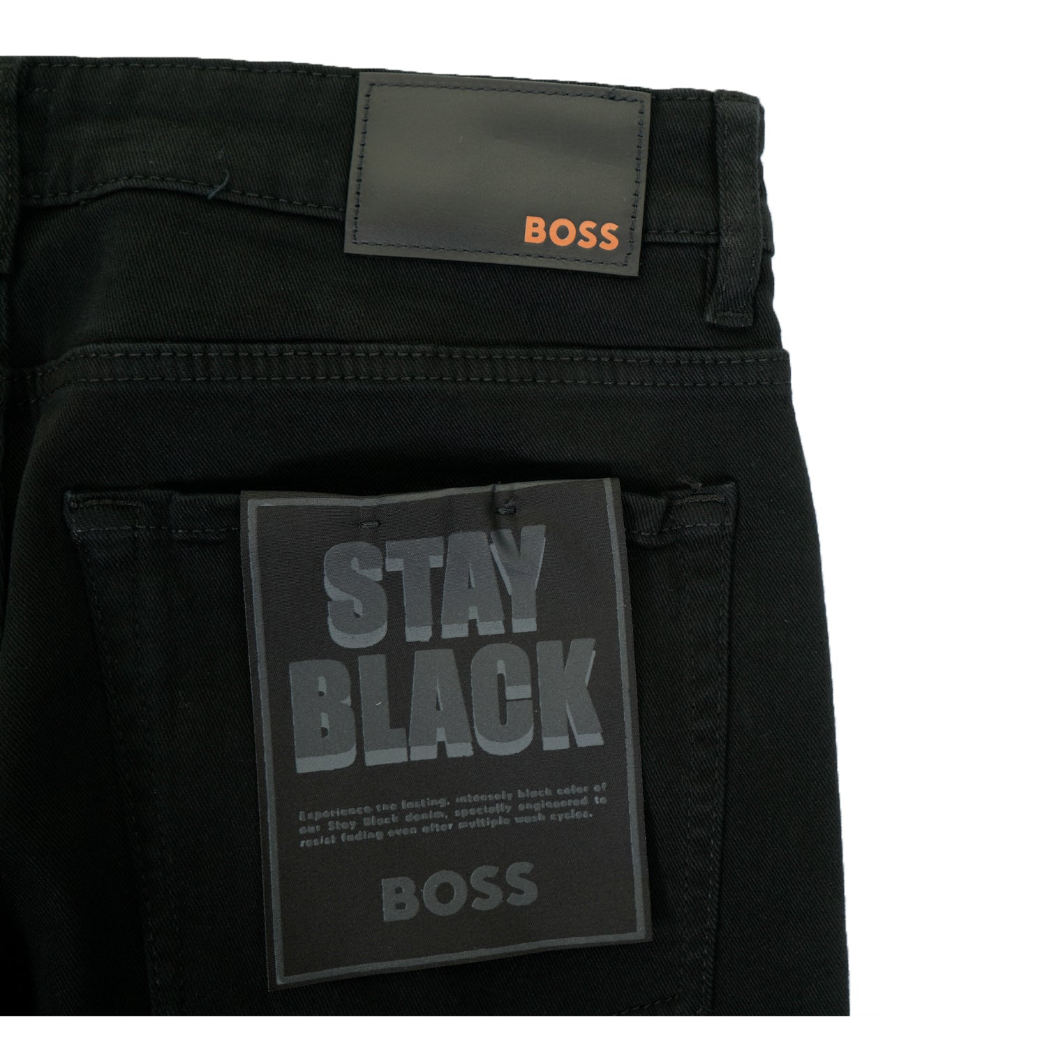 Re Maine Regular Fit Stretch Jeans 003 Black