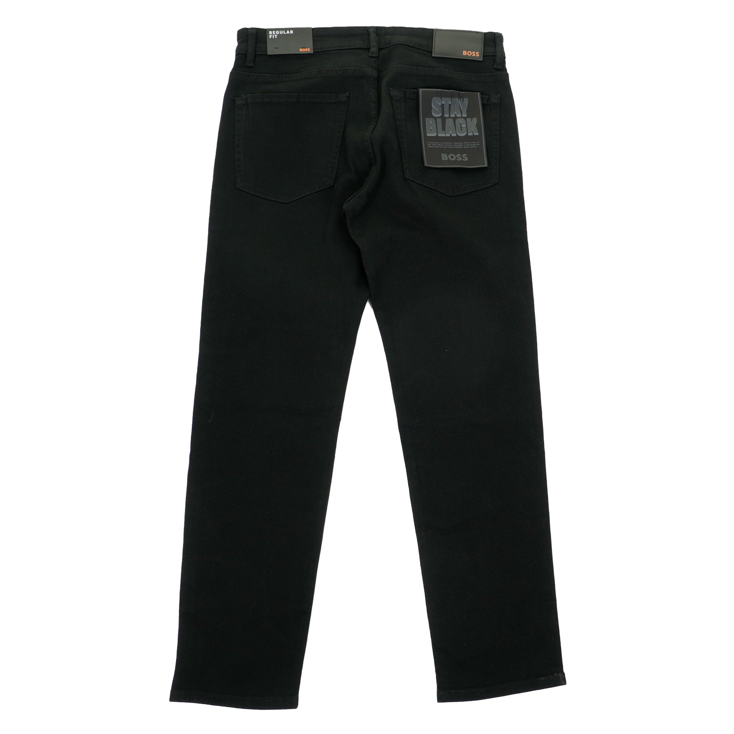 Re Maine Regular Fit Stretch Jeans 003 Black