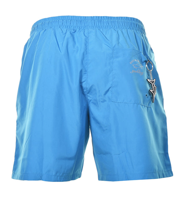 Reflective Logo Swim Shorts Bright Blue