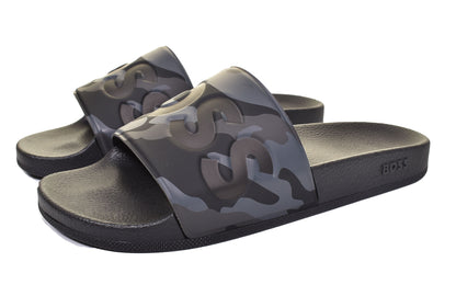 Aryeh Slide Camo Dark Grey