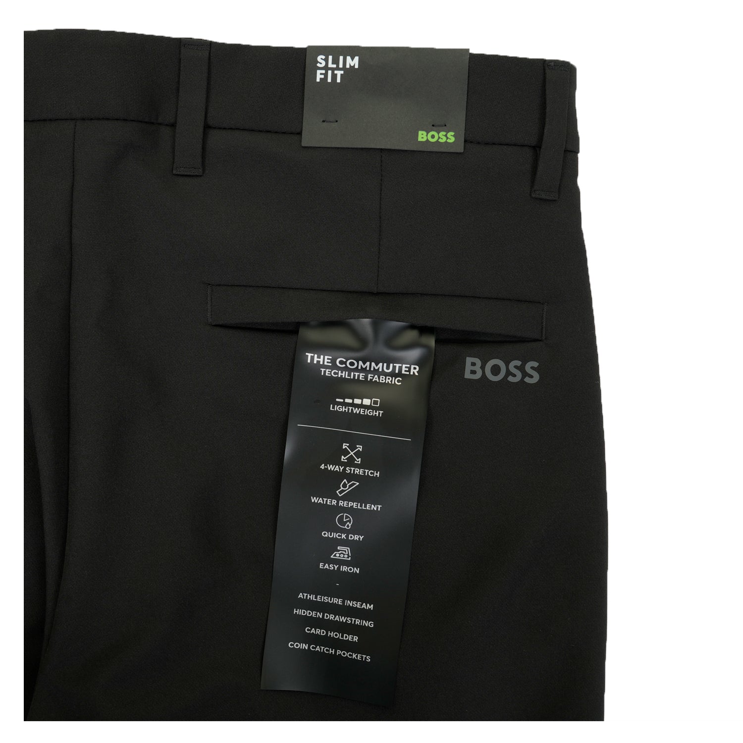 T Commuter Slim Track Pants Black