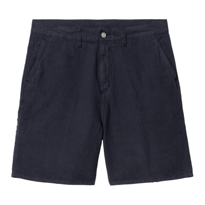 Walter Single Knee Shorts Dark Navy
