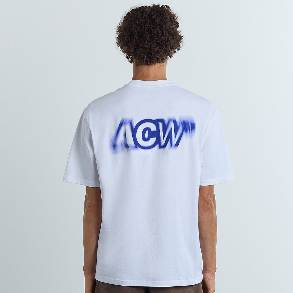 Back image of A Cold Wall Spin T-Shirt in white