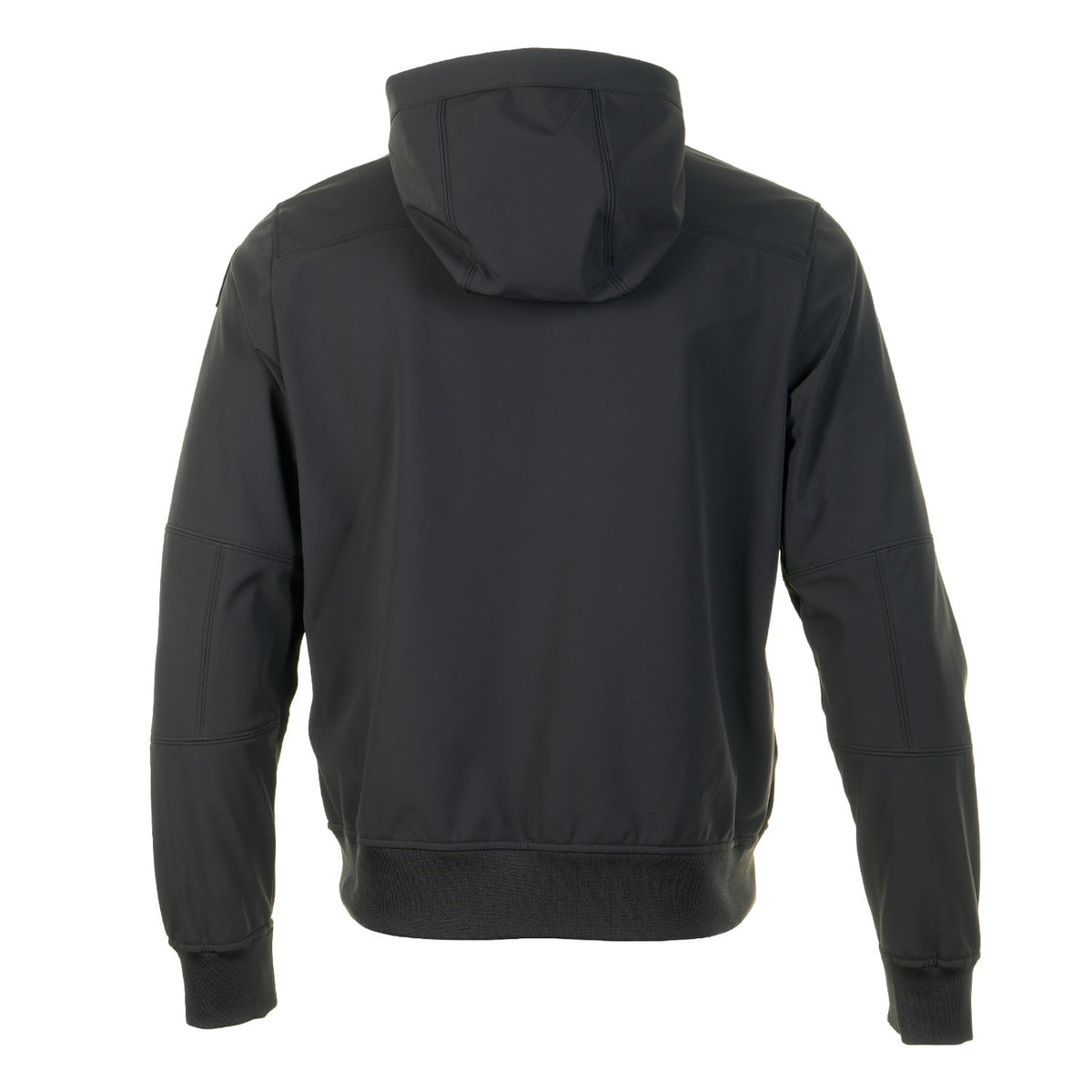 Abner Hooded Bomber Jacket Black