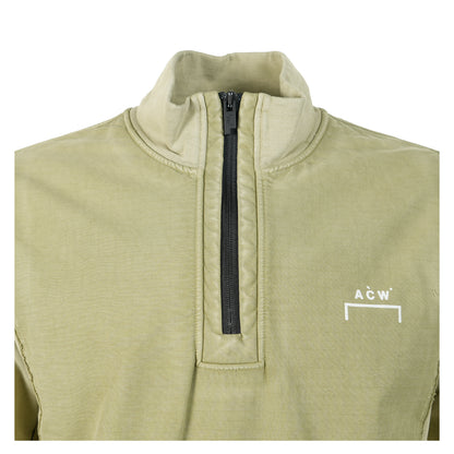 Leigh Quarter Zip Deep Olive