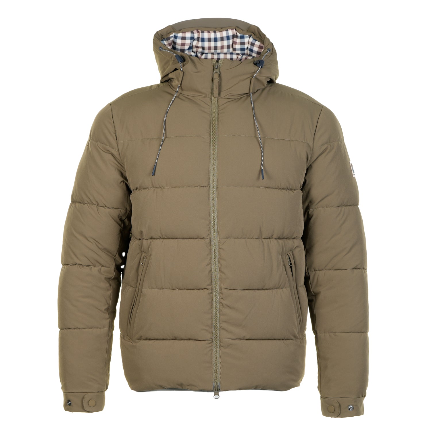 Active SP Hooded Puffer Jacket Army Green
