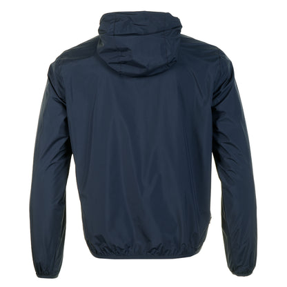Back of Aquascutum Active RLG Badge Reversible Sailor Jacket Navy