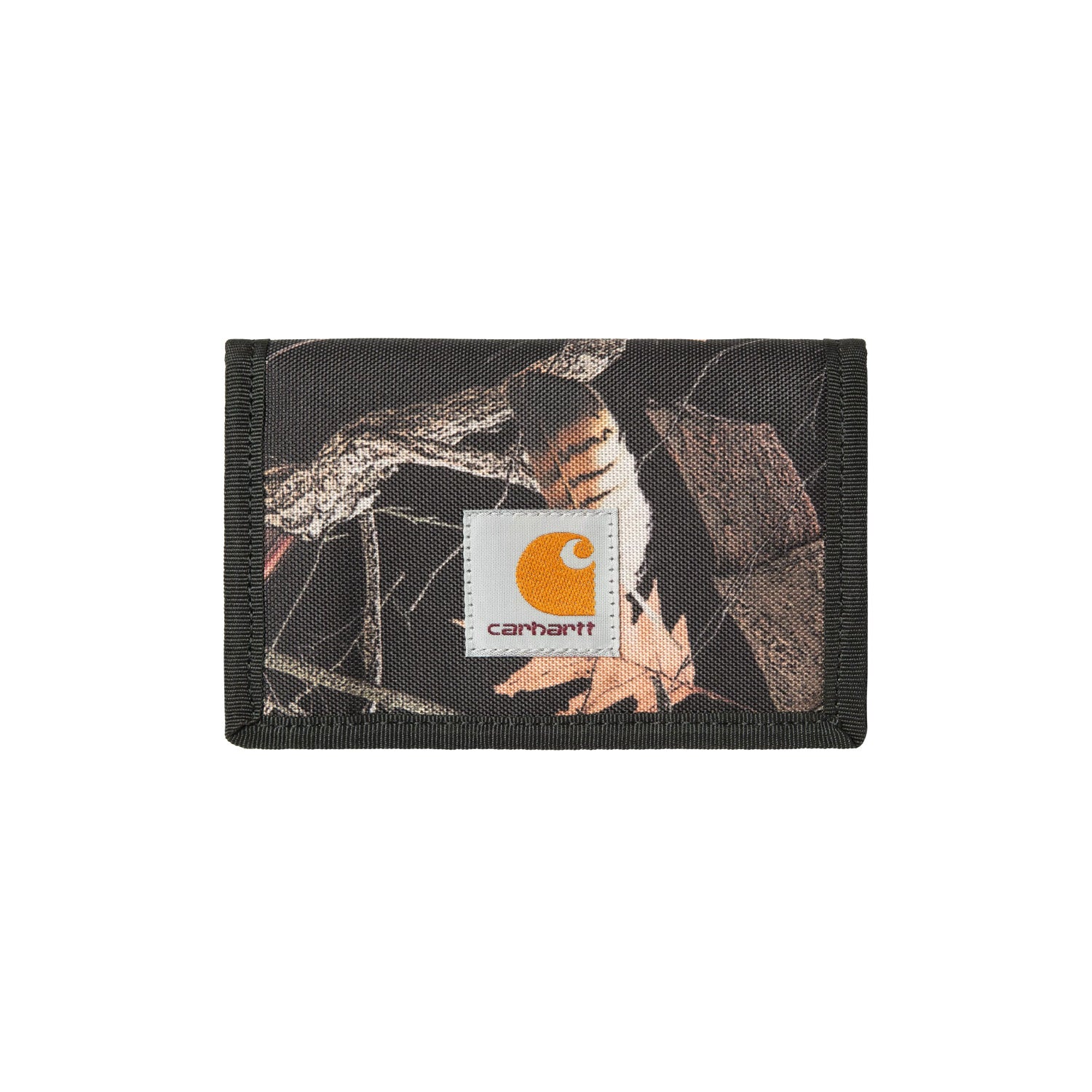 Alec Wallet Black Camo Feather Tree