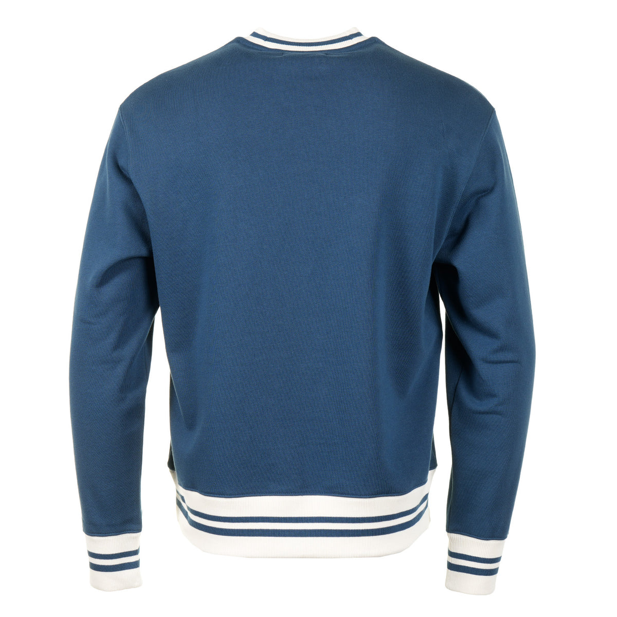 Laurel Wreath Patch Sweatshirt Mod Blue