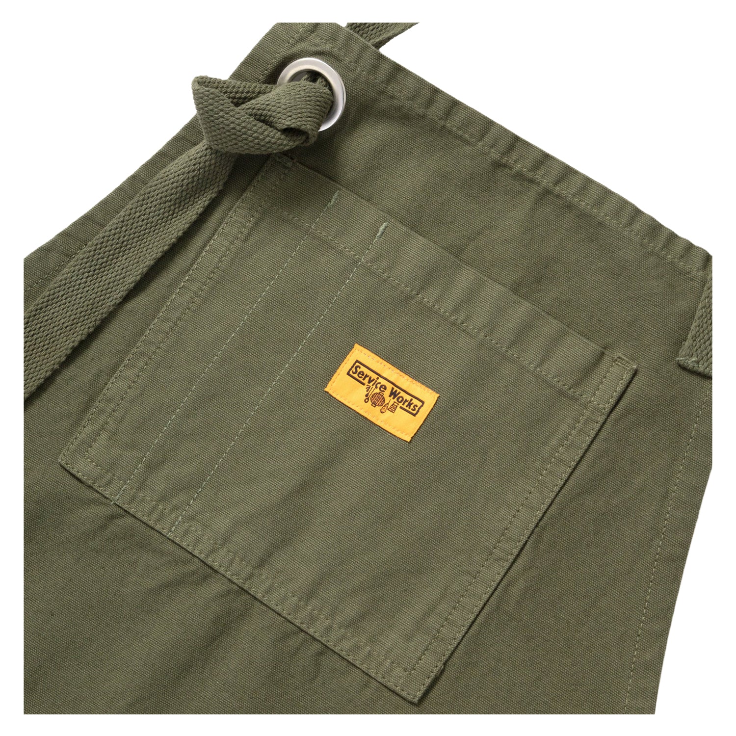 Canvas Apron Olive
