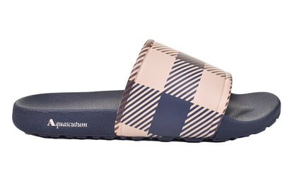 Aquascutum Active Iconic Macro Check Sliders