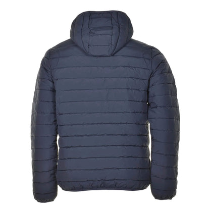 Aquascutum Padded Jacket Navy Reverse