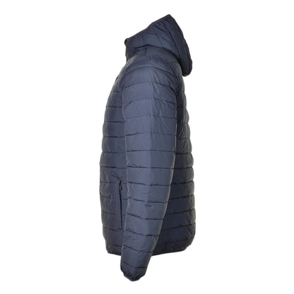 Aquascutum Navy Puffer Jacket Side
