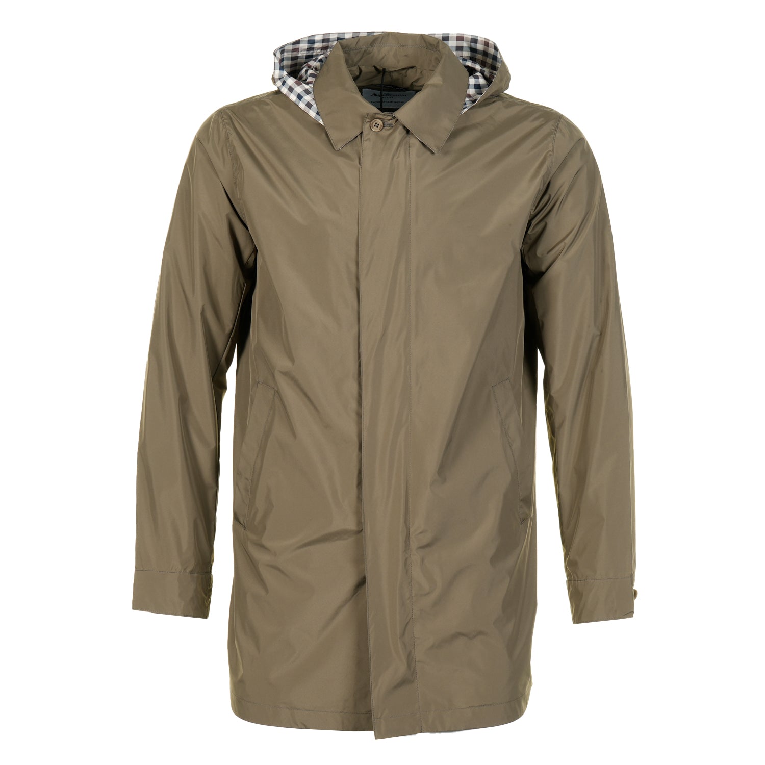 Active RLG Packable Trench Coat Army Green