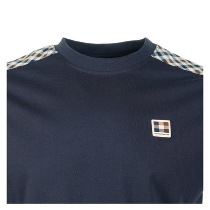 Shoulder T Shirt Navy