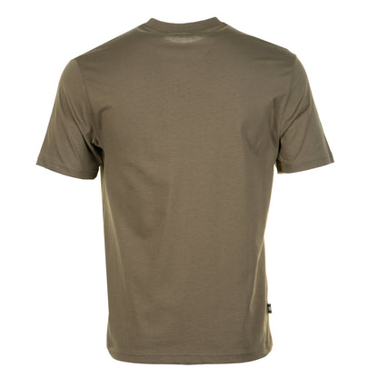 Active Club Check Pocket T Shirt Army