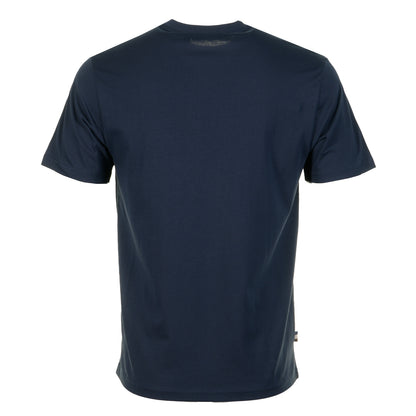 Active Club Check Pocket T Shirt Navy