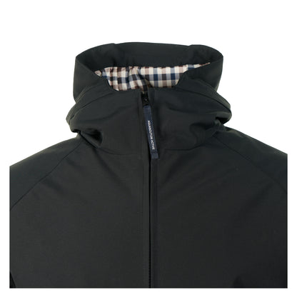 Soft Shell Short Parka Black