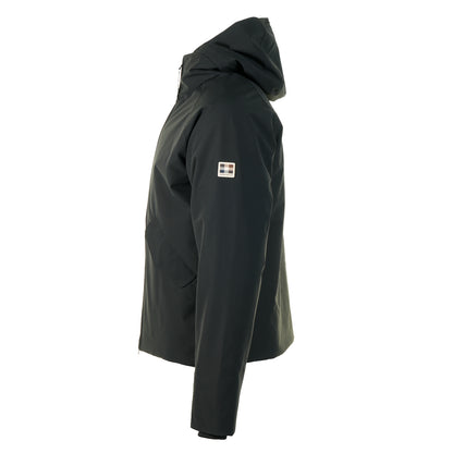 Soft Shell Short Parka Black