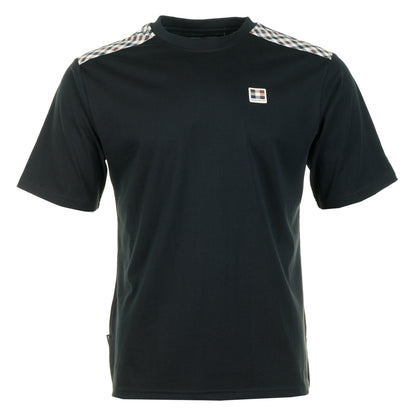 Shoulder T Shirt Black