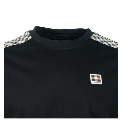 Shoulder T Shirt Black