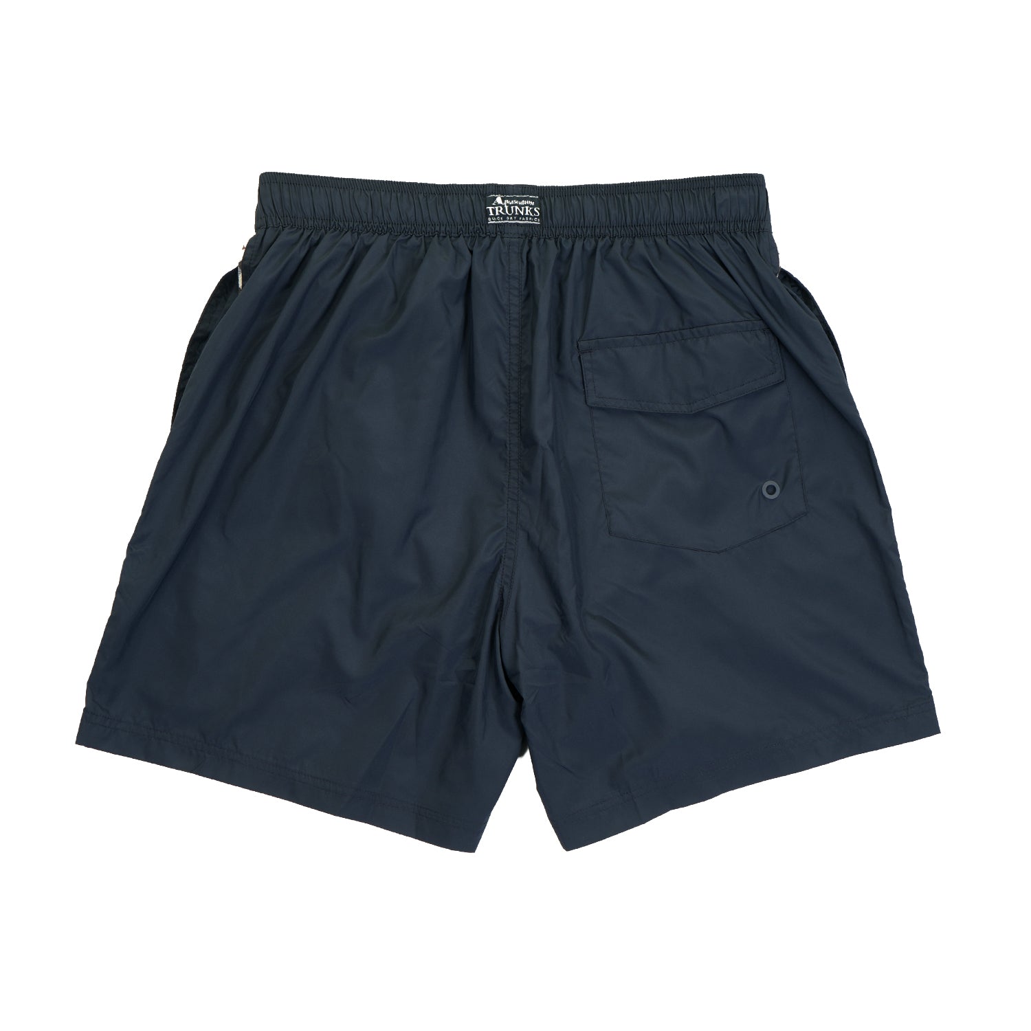 Club Check Piping Beach Shorts Navy