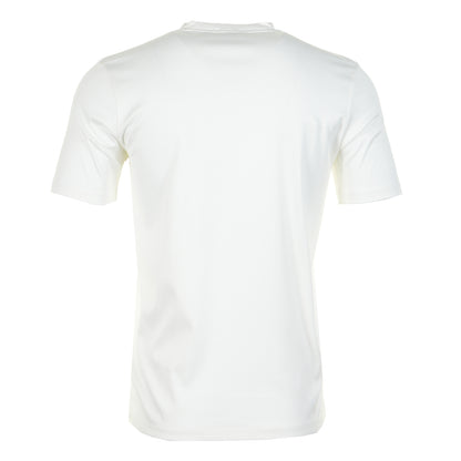 Short Sleeve Aqua Touch Cotton T Shirt White