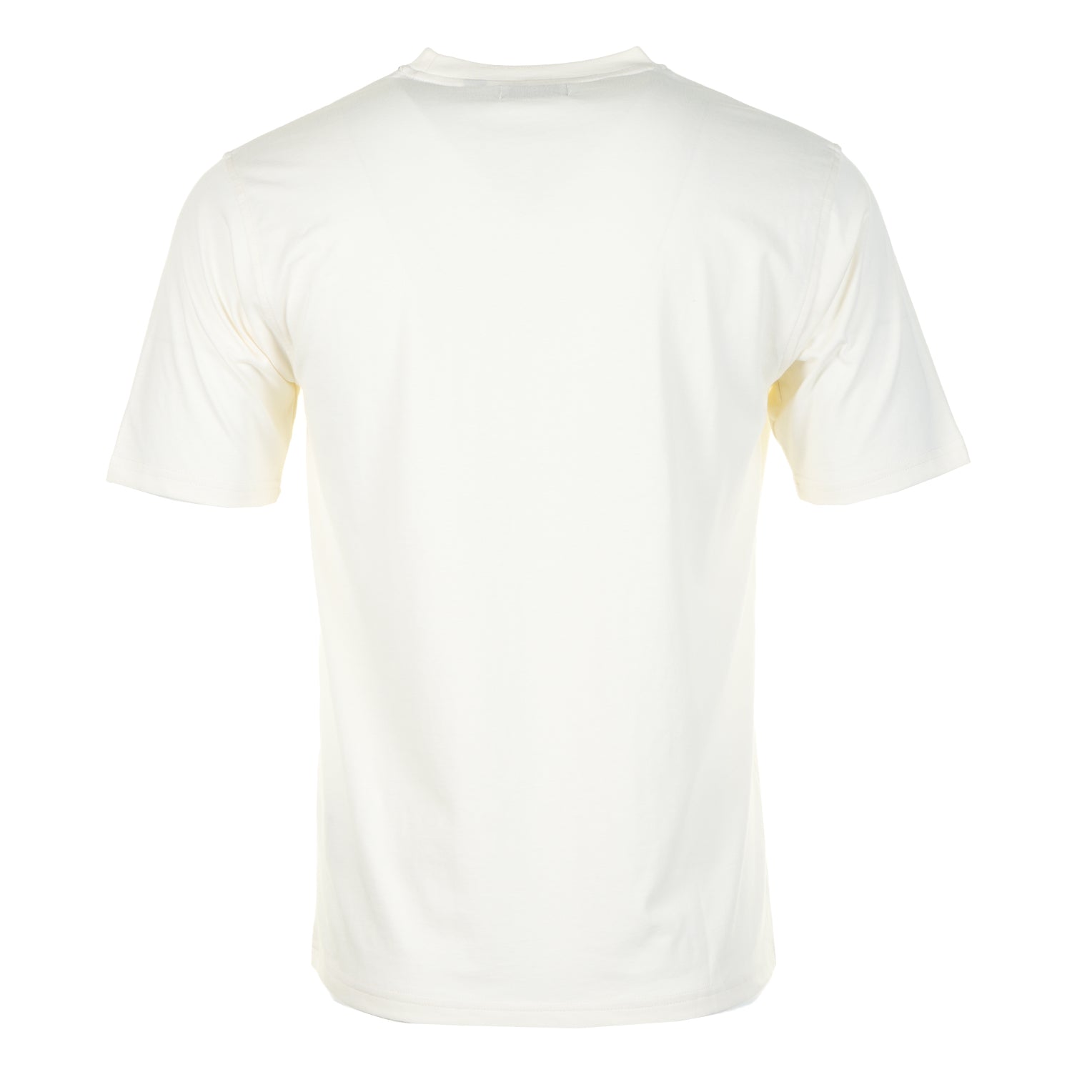 Active Shoulder Club Check T Shirt Old White