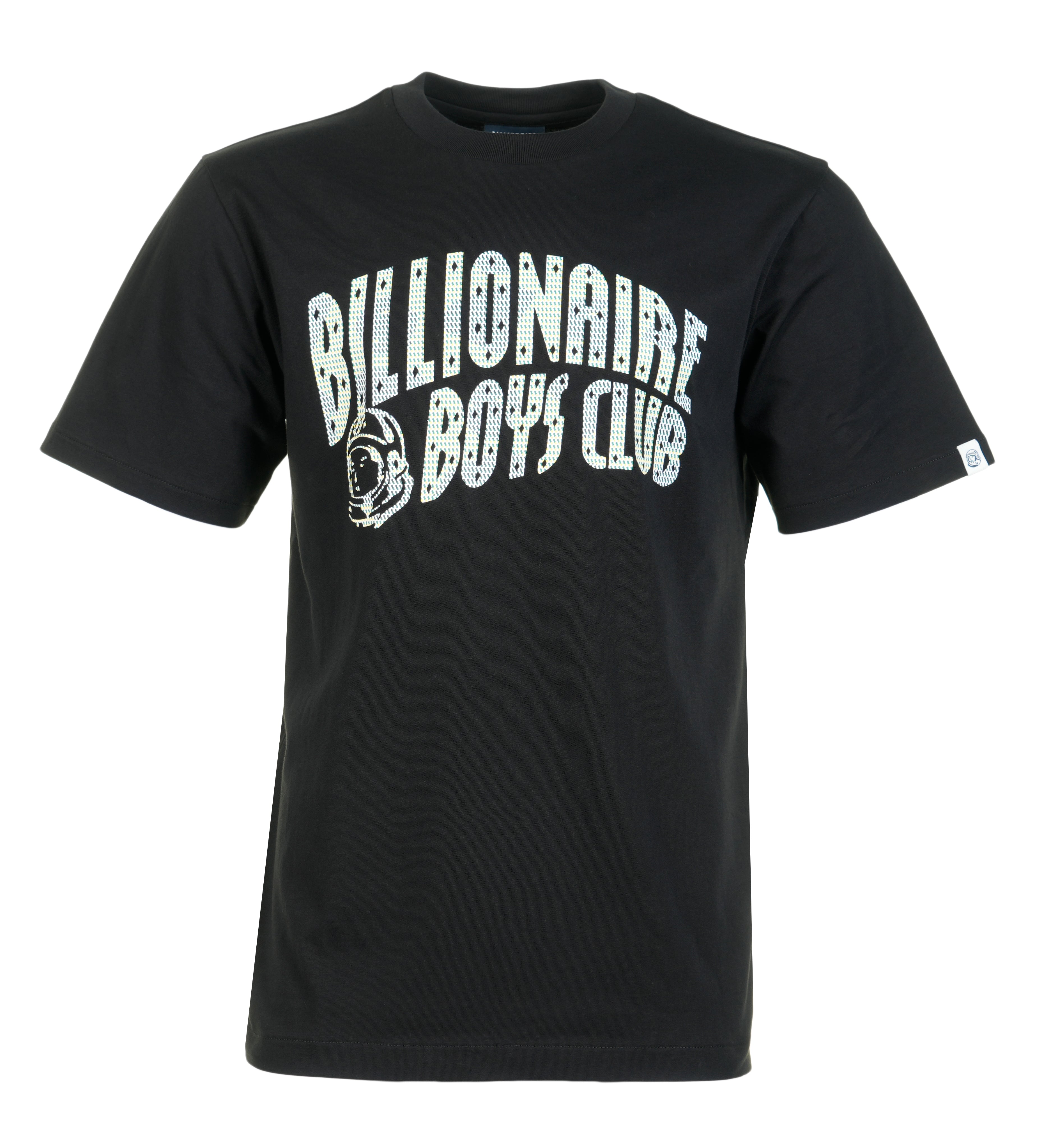 Tri Tone Arch Logo T Shirt Black