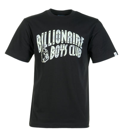 Tri Tone Arch Logo T Shirt Black