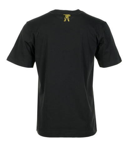 Tri Tone Arch Logo T Shirt Black