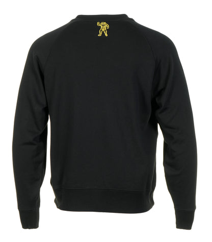 Tri tone Arch Logo Crewneck Sweatshirt Black