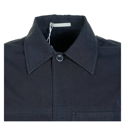 Arresskov Compact Cotton Overshirt Dark Navy