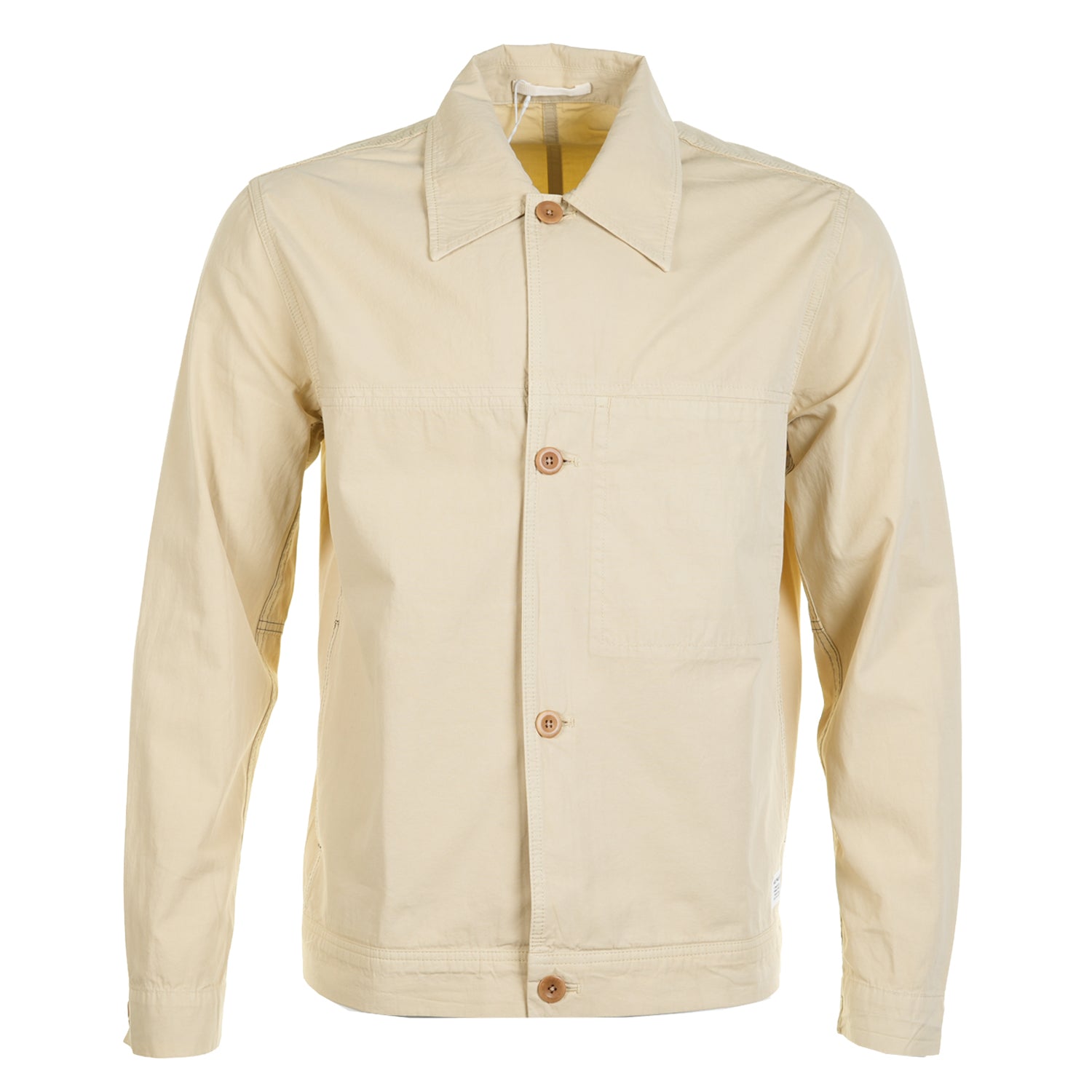 Arresskov Compact Cotton Overshirt Utility Khaki