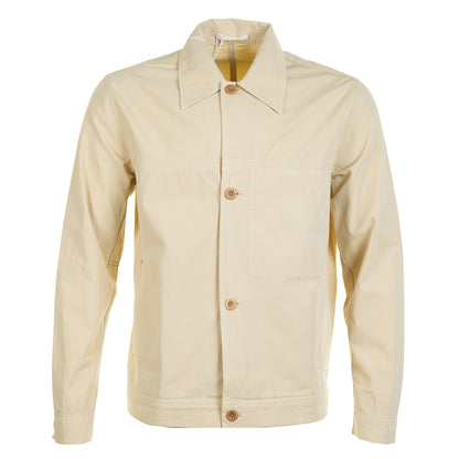 Arresskov Compact Cotton Overshirt Utility Khaki