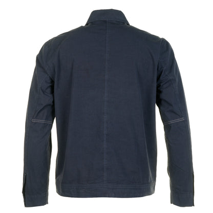 Arresskov Compact Cotton Overshirt Dark Navy