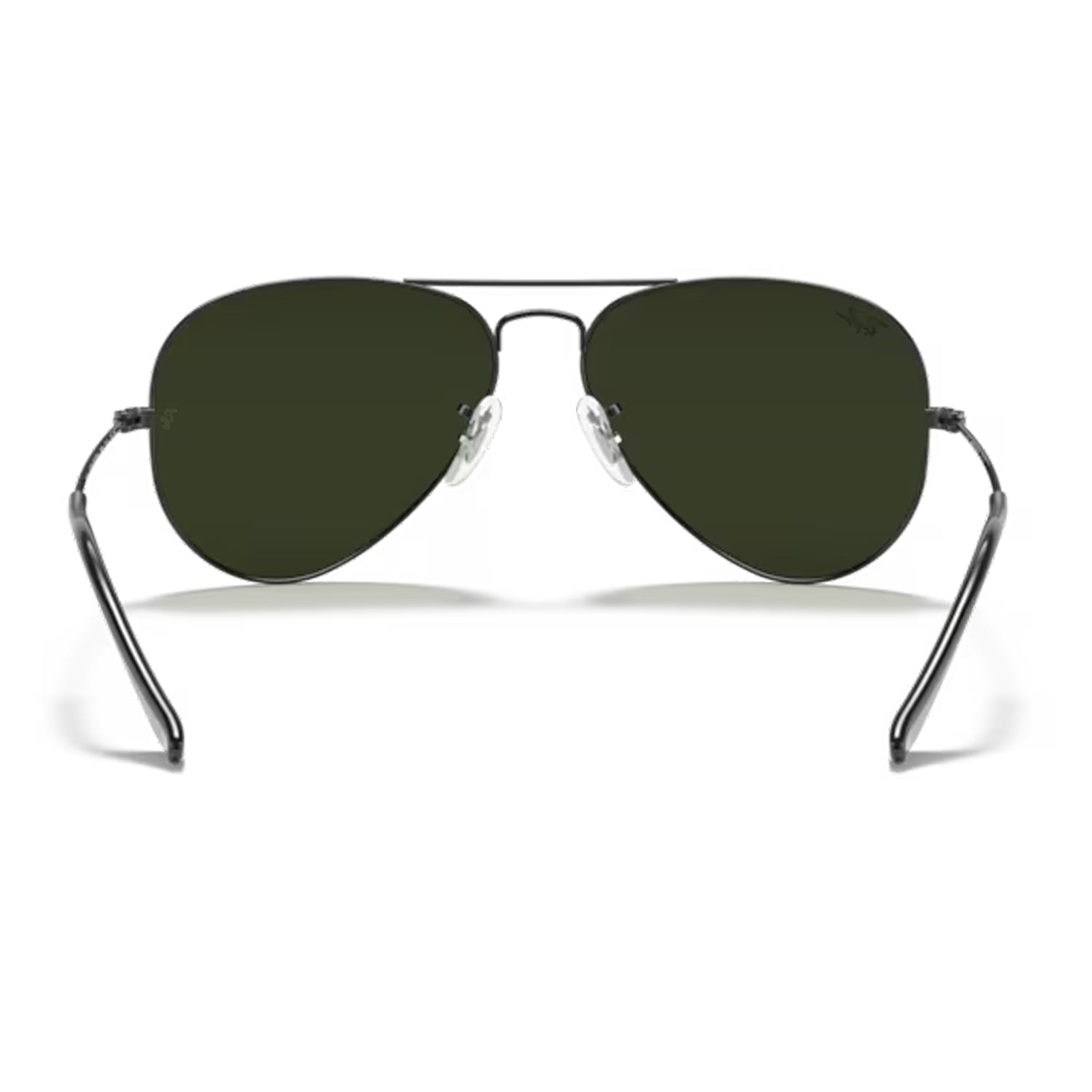 rear image of the ray ban Aviator Large Metal Gunmetal / Green