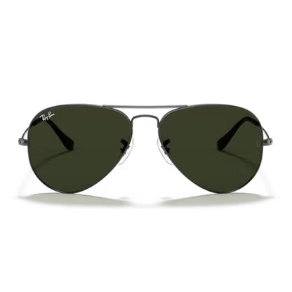 Ray Ban Aviator Large Metal Gunmetal / Green