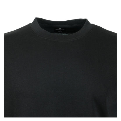 New Standard Back Printed T Shirt Black
