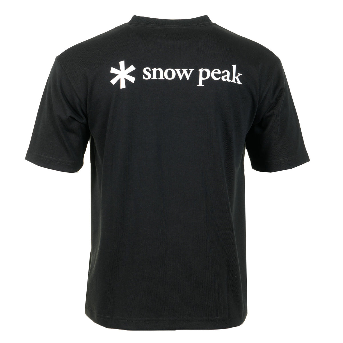 New Standard Back Printed T Shirt Black