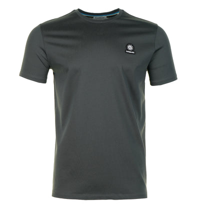 Badge Logo T Shirt Anthracite