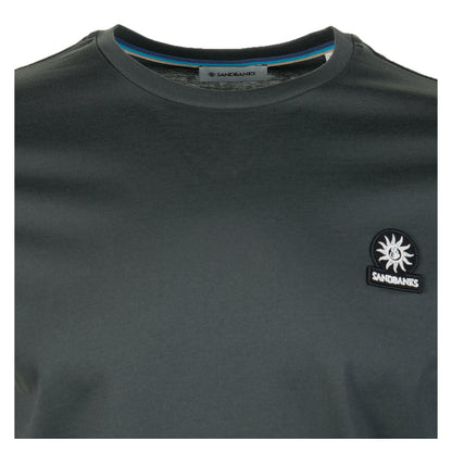 Badge Logo T Shirt Anthracite
