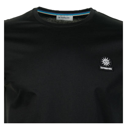 Badge Logo T Shirt Black