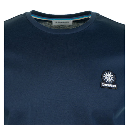 Badge Logo T Shirt Navy